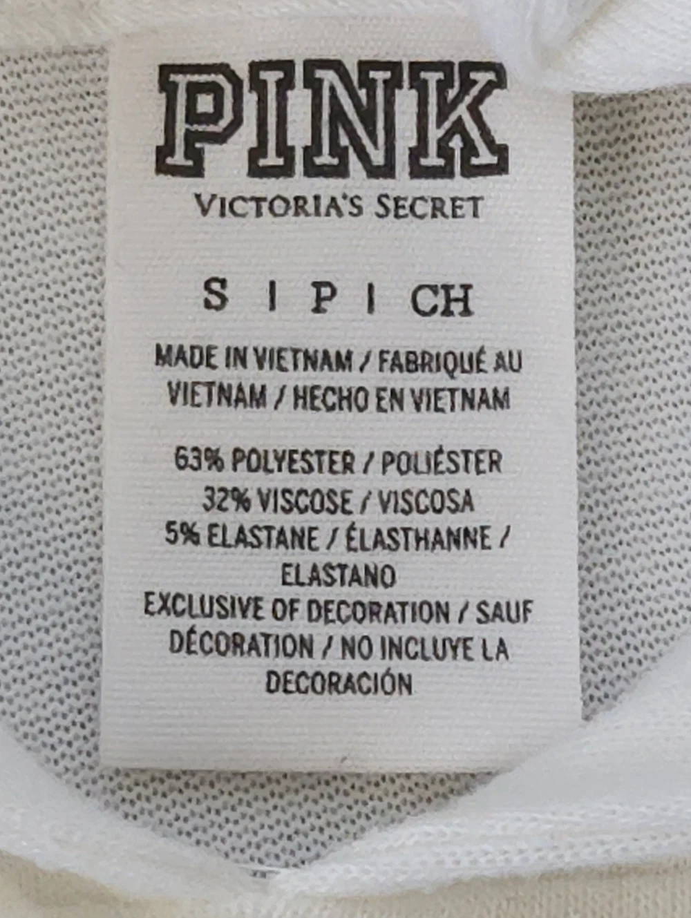 Victoria's Secret PINK Cream Hoodie‎ Small Soft Lightweight Coquette Coastal